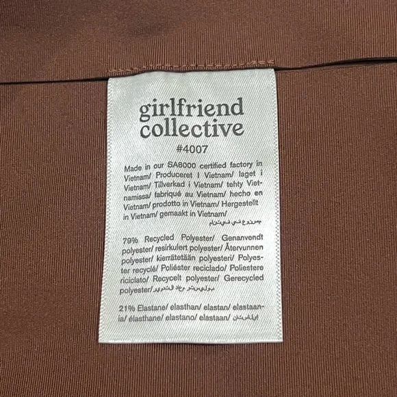 Girlfriend Collective Chocolate Brown Leggings - Picture 6 of 15